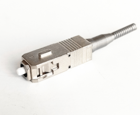 Heat-resistant SC ALL METAL SC /ST/ LC/FC Series Fiber Connectors Make Cables Assembly
