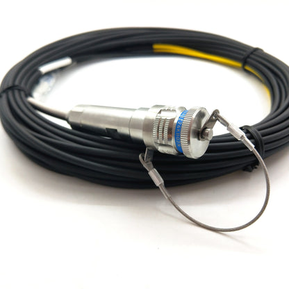 F-tone ARINC801 D38999 Series Fiber Optic 11# 2Cores Plug Connectors Cable Assembly