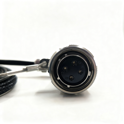 F-tone D38999 4Cores Plastic of fiber connectors Plug and Socket J599POF/04P -4*HFBR4501 fiber optic cable Assembly