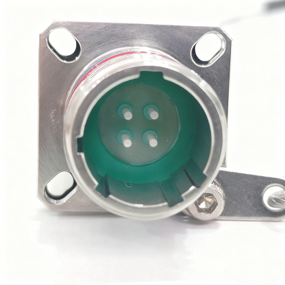 F-tone D38999 Series Standard CircularC 4Cores Plug and Socket J599/26KC04B1N Fiber Optic Cable Assembly