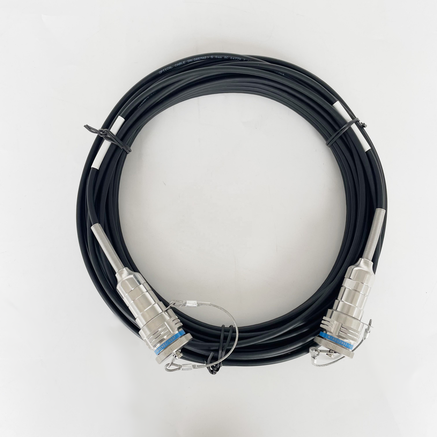F-tone MIL-DTL-38999/26KC08B1N GJB599 /20KC08A1N Series Standard Circular Connectors Plug Fiber Optic Cable Assembly