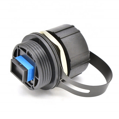 Outdoor waterproof fiber optic patch cord with waterproof IP67 ODVA LC connector