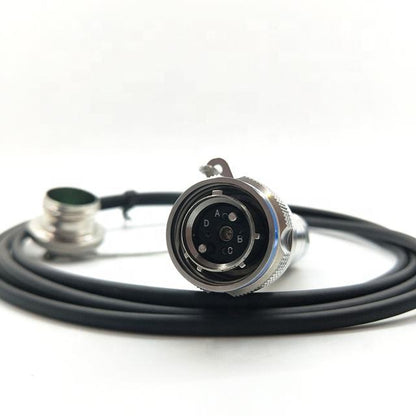 F-tone ARINC 801 MIL-DTL-38999 Series Fiber Optic 13# 4Cores Plug Connectors Cable Assembly