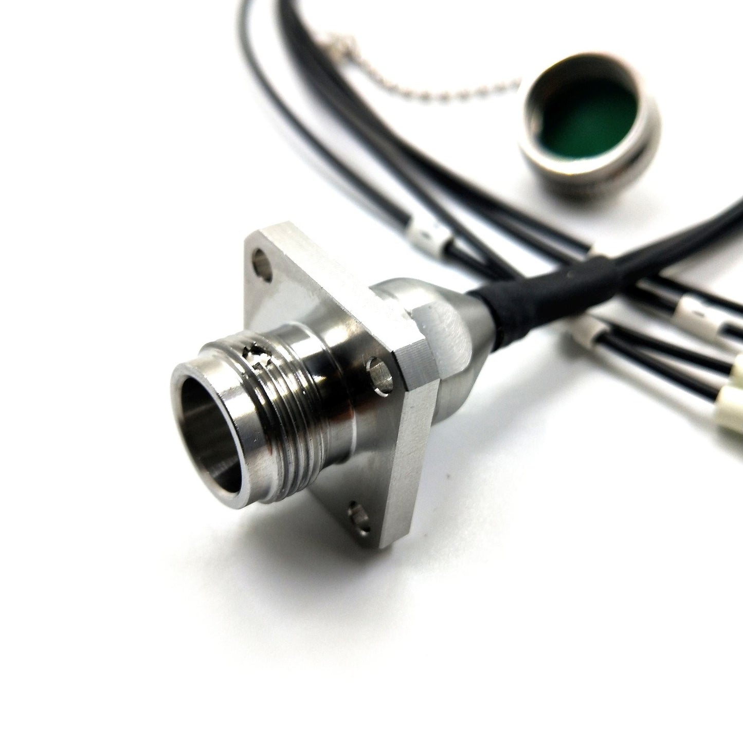 Outdoor Waterproof Optical Fiber Cable Connector ODC 4 Cores Socket Fiber Cable Assemblies