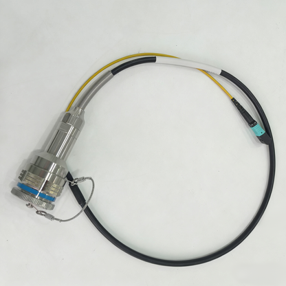 F-tone D38999 Series Standard Circular Connectors ARINC801 12Cores Plug and Socket J599A8/26KF12N Fiber Optic Cable Assembly