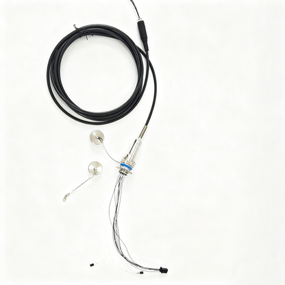 F-tone D38999 12Cores Single Mode Fiber and Electrical Connector Plug and Socket J599/26KD2G8DB1N -2BF4MC Fiber Cable Assembly
