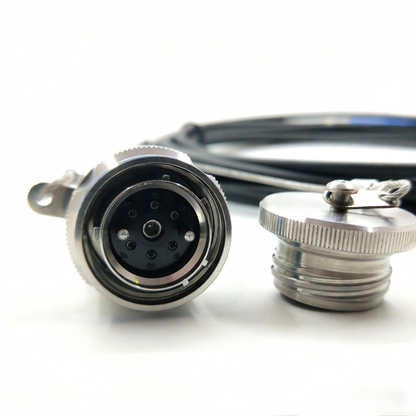F-tone ARINC 801 D38999 Series Fiber Optic 15 6Cores Receptacle Connectors Cable Assembly