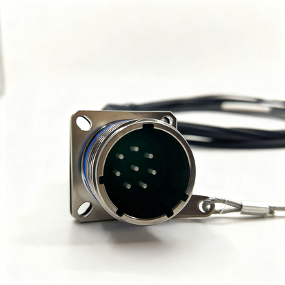 F-tone D38999 Series Standard Circular Connectors 15# 8Cores Socket Fiber Optic Cable Assembly