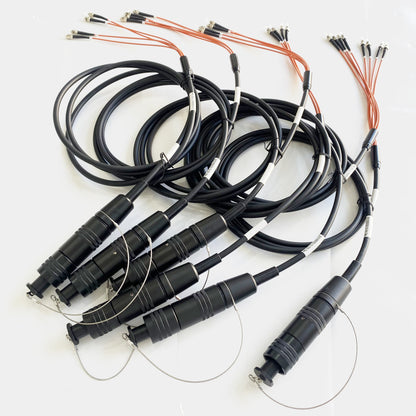 YZG II/ TFOCA Fiber Connectors 4Cores Plug and Socket YZG II/04P YZG II/04S TFOCA 4CORES PLUG and SOCKET Assemblies