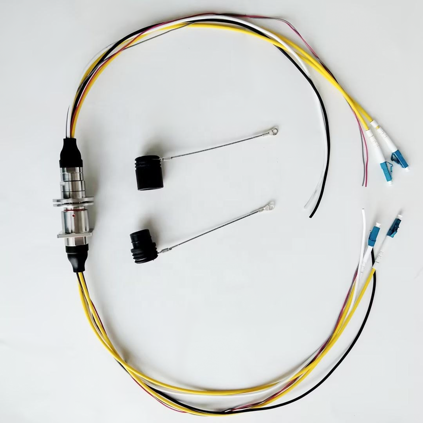 EDW Socket 3K.93C Series Connector HDTV Camera Hybrid Cable Assembly