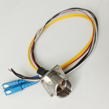 3K.93C HDTV 4K Broadcasting SMPTE Camera Cable Fiber Optical Connectors EDW-2SC EDW-2LC Socket