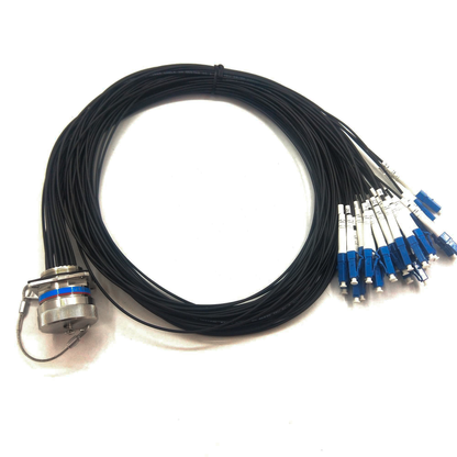 F-tone D38999GJ599/20KF32A1N Series Connectors Terminals Fiber Optic Cable Assembly