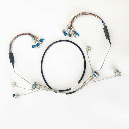 F-tone MIL-DTL-38999 MT Series GYM15 Fiber Optic 11# 1MT 12Cores/24Cores/48cores Plug and SOCKET Connectors Cable Assembly