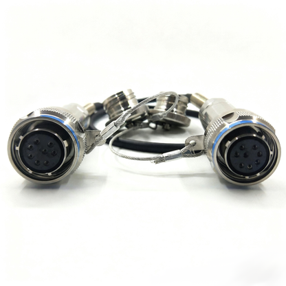 F-tone D38999 Series Standard Circular Connectors 8Cores Plug Fiber Optic Cable Assembly