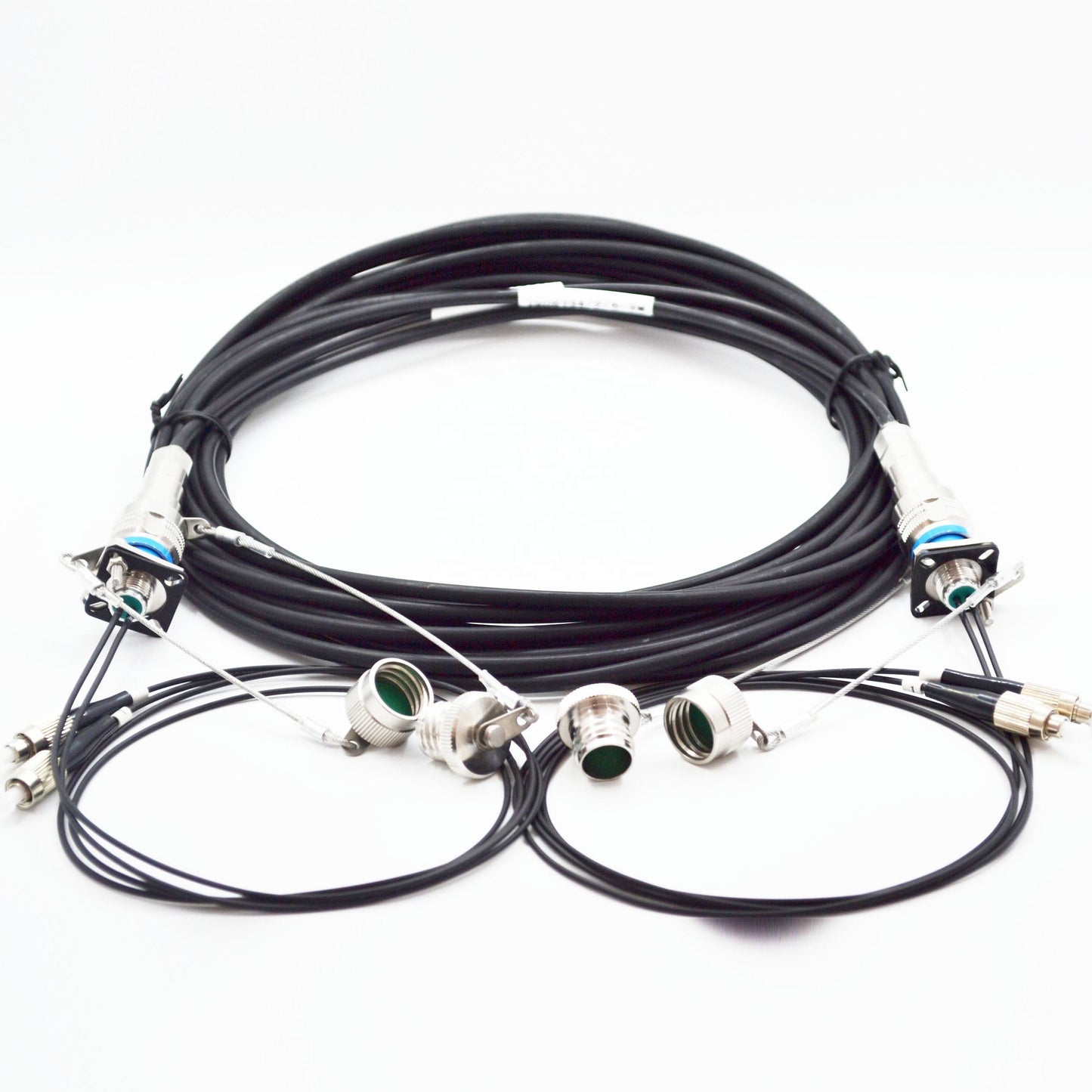 F-tone MIL-DTL-38999 D38999/26KB02B1N Series Standard Circular Connectors Plug Fiber Optic Cable Assembly