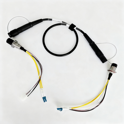 3K.93C HDTV Broadcasting SMPTE Camera Cable FUW Fiber Optical Connectors