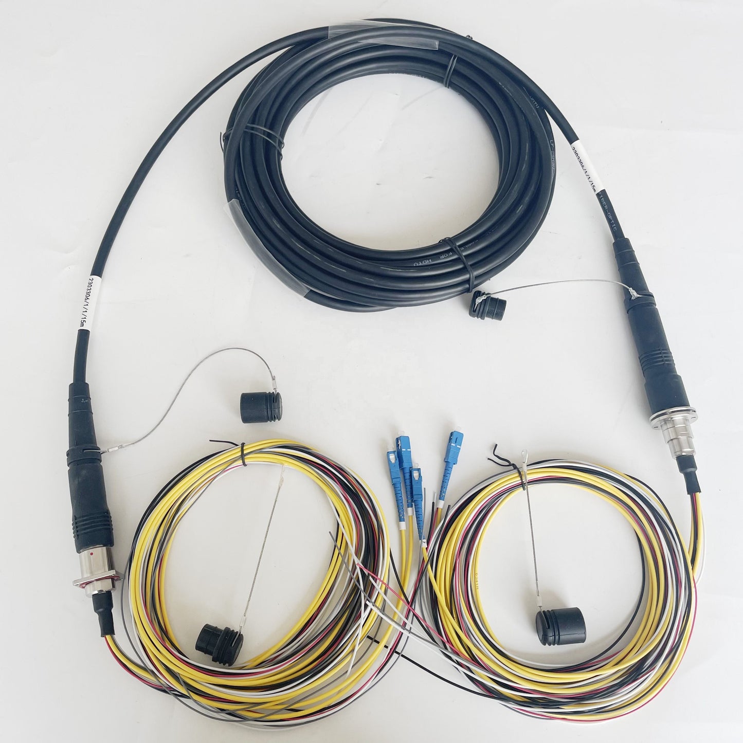 FUW-PUW-xxM 3K.93C Series Push-pull Self-latching HDTV Camera Hybrid Cable Assembly