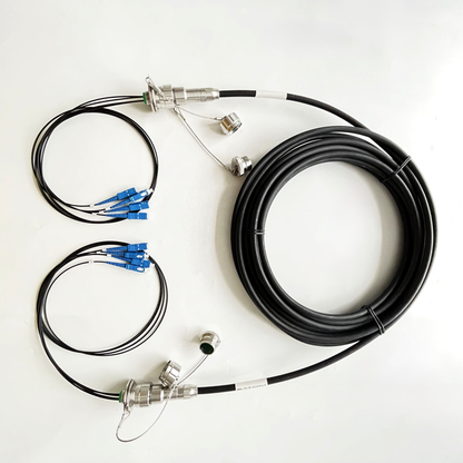 Specialty Mine Using ZLO/ GYD18 Series 4cores Male and Female Fiber Connector ZLO04P ZLO04S /GYD18T4PN GYD18T4SN