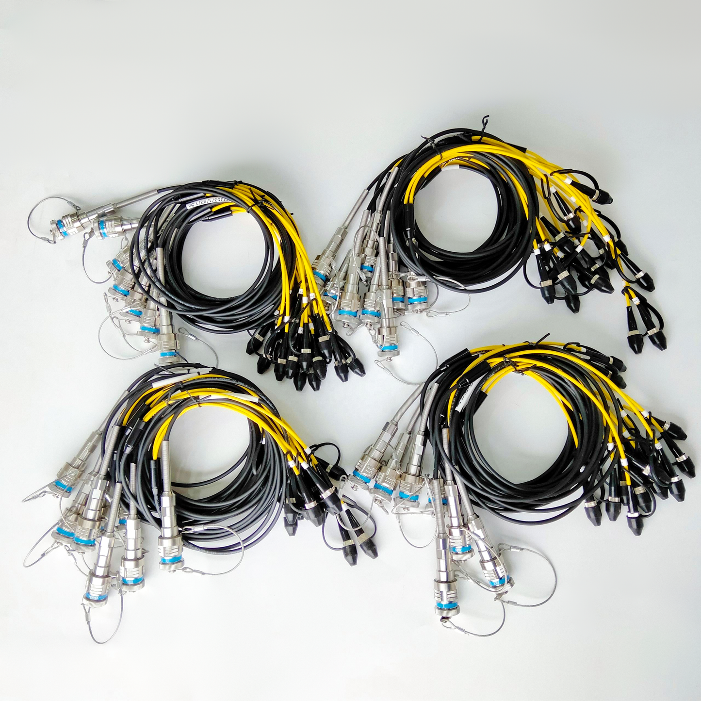 F-tone MIL-DTL-38999 D38999/26KB02B1N Series Standard Circular Connectors Plug Fiber Optic Cable Assembly