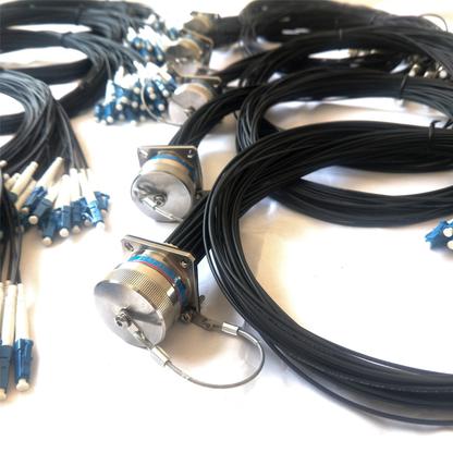 F-tone D38999GJ599/20KF32A1N Series Connectors Terminals Fiber Optic Cable Assembly