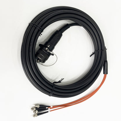 YZG/ OCC EZ-MATE YZG04P YZG04S Outdoor Waterproof Fiber Connector YZG 4 Cores PLUG and SOCKET