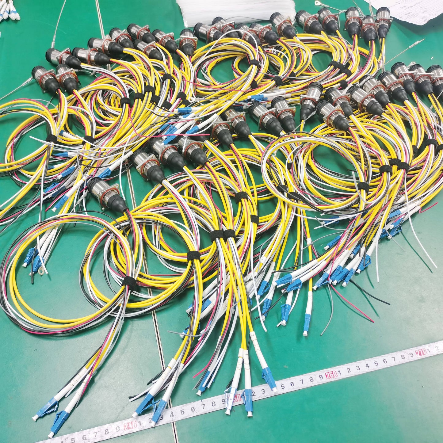 HDTV Fiber Connector 3K 93c EDW FCMRA 3K/GS Camera and Broadcasting SMPTE Hybrid Cable Assemblies