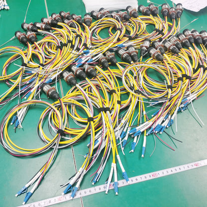 HDTV Fiber Connector 3K 93c EDW FCMRA 3K/GS Camera and Broadcasting SMPTE Hybrid Cable Assemblies