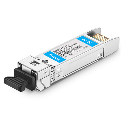 Cisco SFP-10G-BX60U Compatible 10GBASE-BX60-U BiDi SFP+ 1270nm-TX/1330nm-RX 60km DDM LC SMF Transceiver