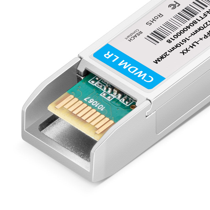 Cisco CWDM-SFP10G-1290-20 Compatible 10G 1290nm CWDM SFP+ 20km DDM LC SMF Transceiver