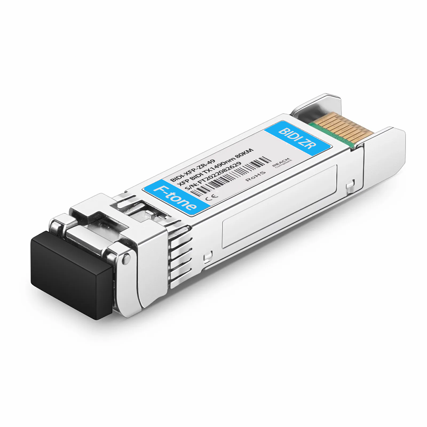 Module émetteur-récepteur SFP+ BiDi 10GBASE-BX20-D 1330 nm-TX/1270 nm-RX 20 km DDM Simplex LC SMF compatible Cisco