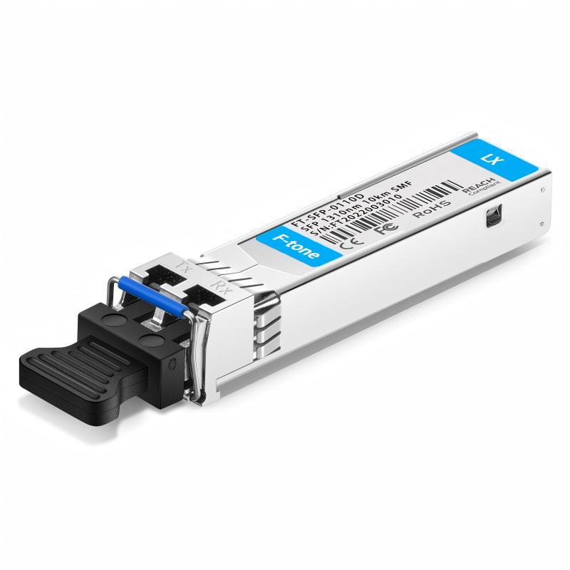 Cisco GLC-FE-100LX-RGD Compatible 100BASE-LX SFP 1310nm 10km DOM LC SMF Industrial Transceiver Module