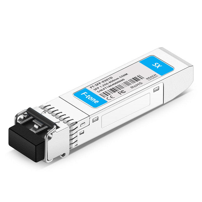 Cisco MGBSX1 Compatible 1000BASE-SX SFP 850nm 550m DOM LC MMF Transceiver Module