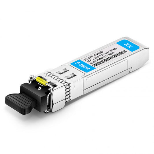 Cisco GLC-ZX-SM-RGD Compatible 1000BASE-ZX SFP 1550nm 80km Industrial Transceiver Module