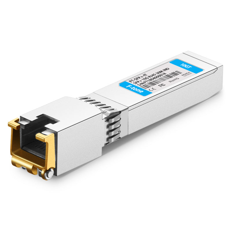 Cisco SFP-10G-T-S-I Compatible 10GBASE-T SFP+ Copper RJ-45 30m Industrial Transceiver Module